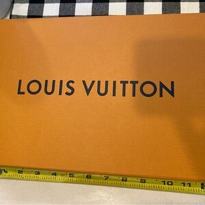 Louis Vuitton gift box with tissue paper